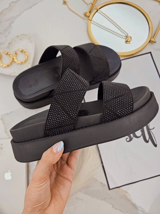 Sandalias fer negro